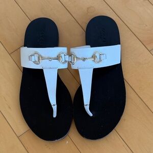 Gucci Horsebit Leather Sandals